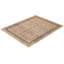 Tapis beige / noir noué à la main de conception unique 8 pi 1 po x 10 pi 3 po Keenan
