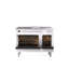 ILVE Professional Plus II 48 in Dual Fuel Range 5 Burner, Griddle, Frenchtop-1376211502-1376211501