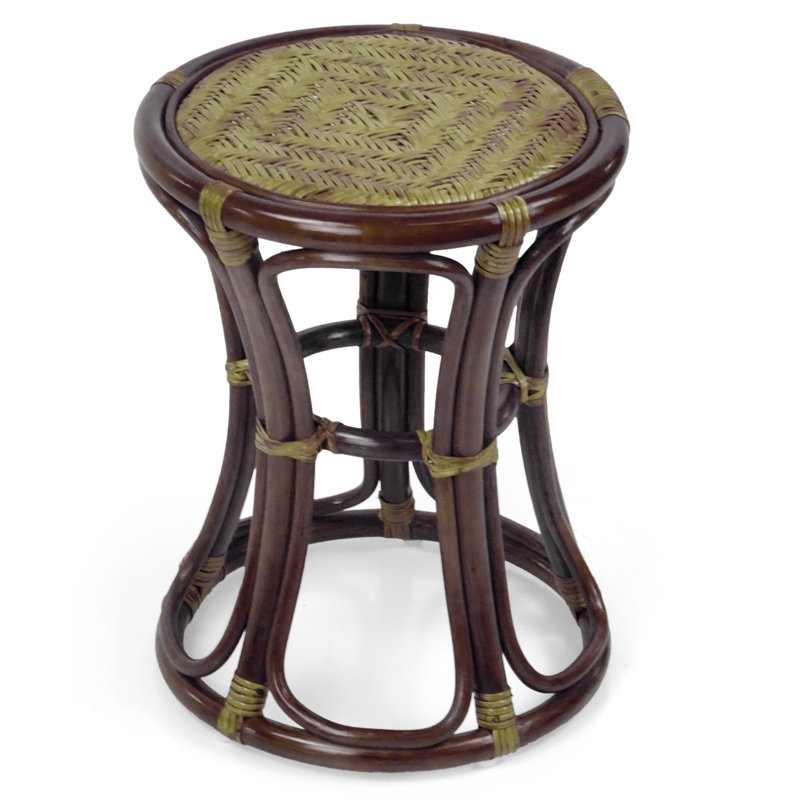 Tabouret d'appoint Romel, Marron foncé