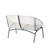 CONDESSA OUTDOOR PATIO WHITE WICKER LOVESEAT-1508110833