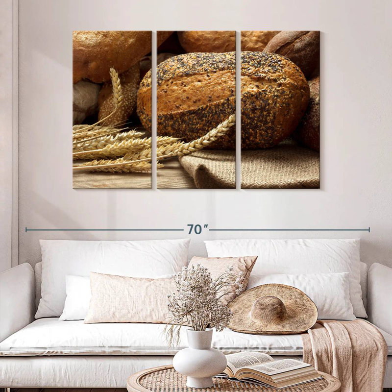 Yarlin Breakfast Rye Bread, 32" H x 50" W