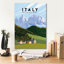 «Italian Alpes» par Omar Escalante, art mural sur toile-1660249644