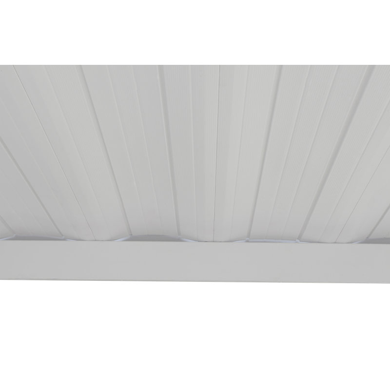 10 x 20 Ft White Galvanized Steel Carport Shelter