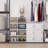 Vanduser 12 Pair Stackable Shoe Storage Cabinet