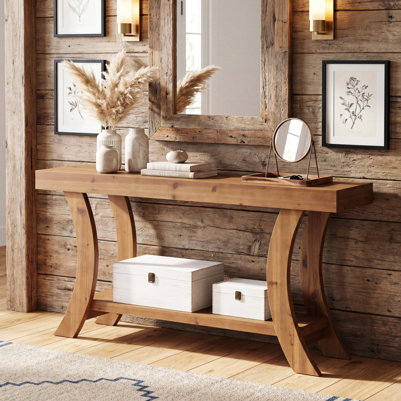 62.99cm Solid Wood Console Table
