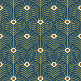 Moroccan Peacock 10' L x 24" W Wallpaper Roll