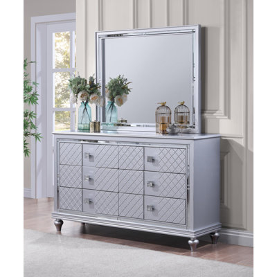 Miroir argenté