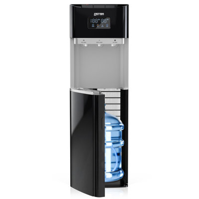 3/5‑Gallon Bottom‑Loading Water Cooler Dispenser, Stainless‑Steel Tank