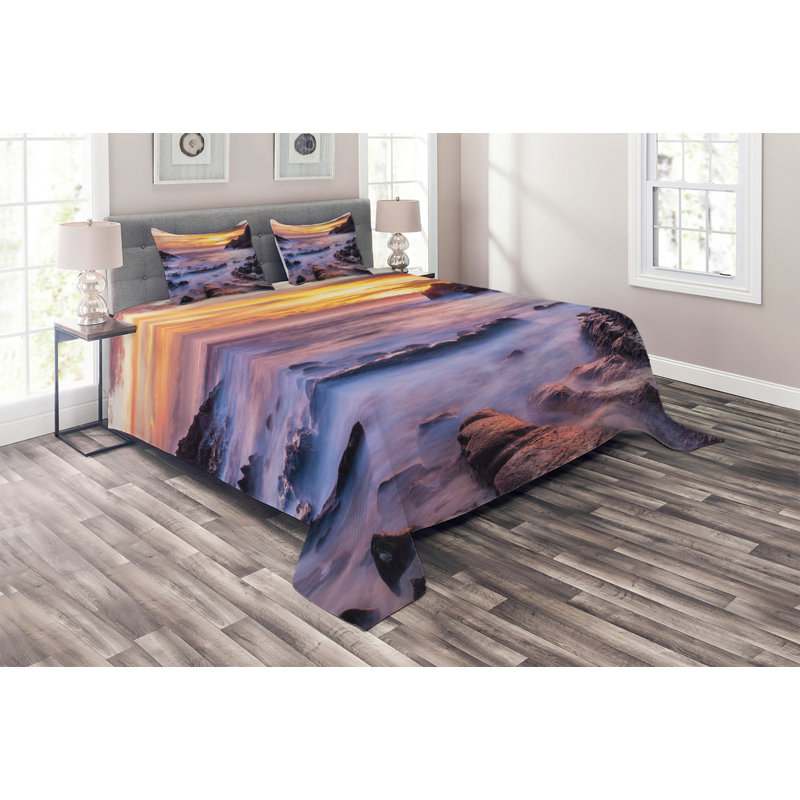 Bunny Coastal Polyester Coverlet