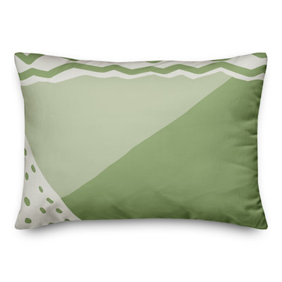 Coussin lombaire intérieur / extérieur abstrait