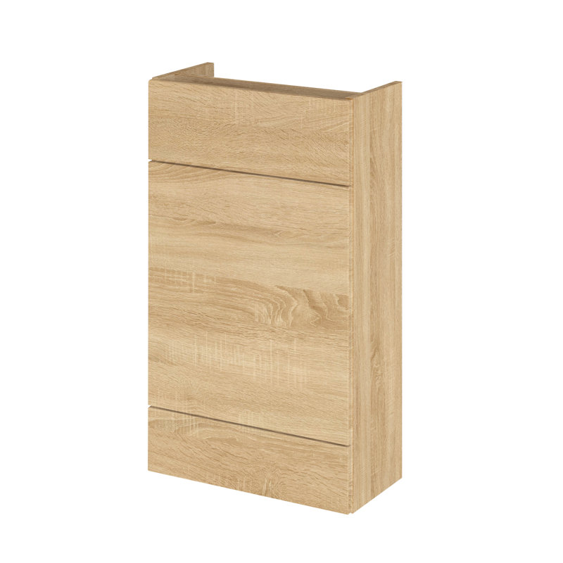 Fusion 50cm Bathroom Vanity Base Only, Natural Oak