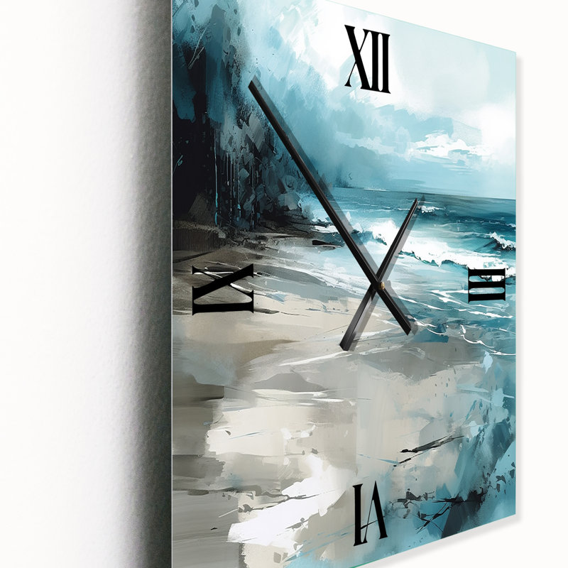 Horloge murale Jasonlee, H 40 po x l 30 po x P 1 po