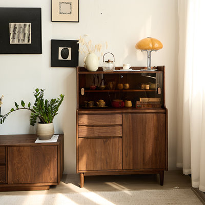 Nordic Modern Restaurant Accent Cabinet