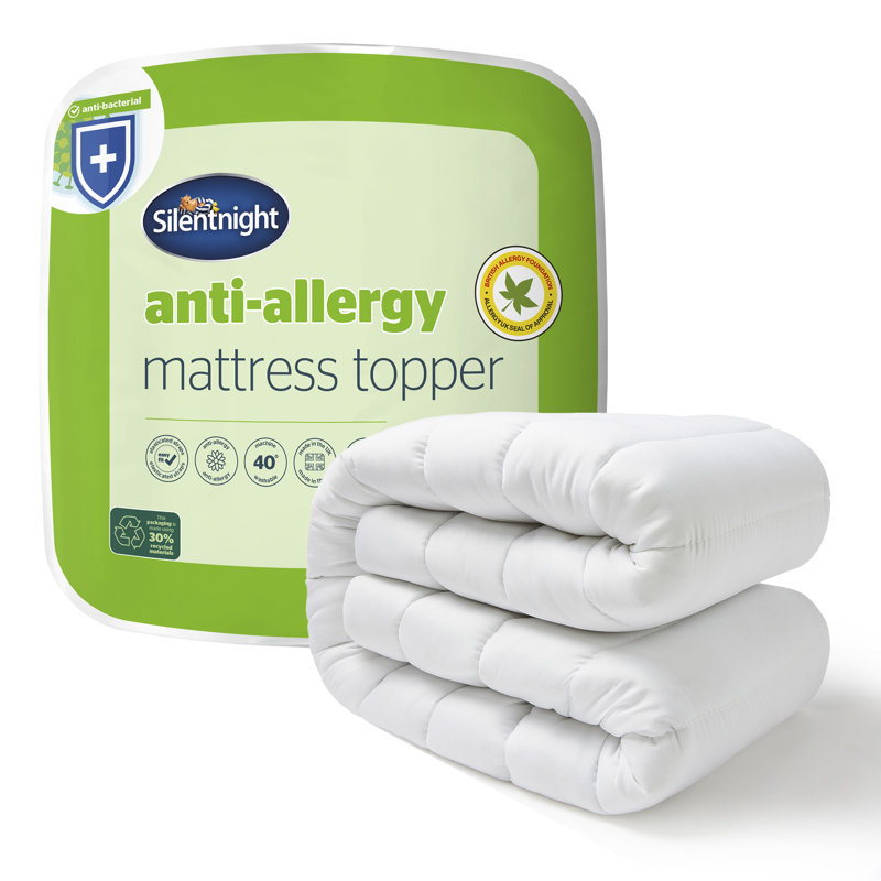 Silentnight Anti Allergy Mattress Topper, Kingsize (5')