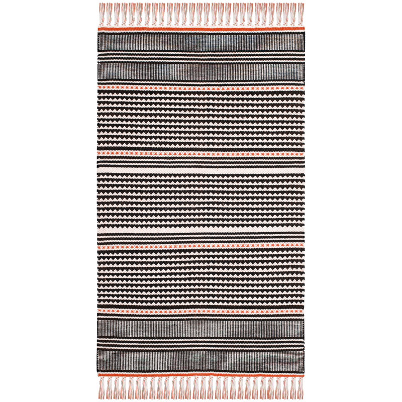 Granada Hand Woven Performance Striped Rug, Rectangle 5' x 8'