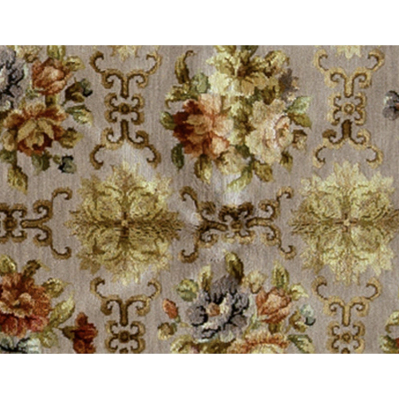 Tapis rectangulaire noué à la main