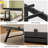 Daybed Twin with Pop Up Trundle, Farmhouse Wooden Day Bed Frame with 3 Storage Drawers and Shelves, Twin Daybed with Charging Station and LED Lights for Bedroom, Guest Room-1124053277-1131305966