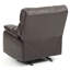 Fauteuil inclinable Manny, brun foncé-343549687