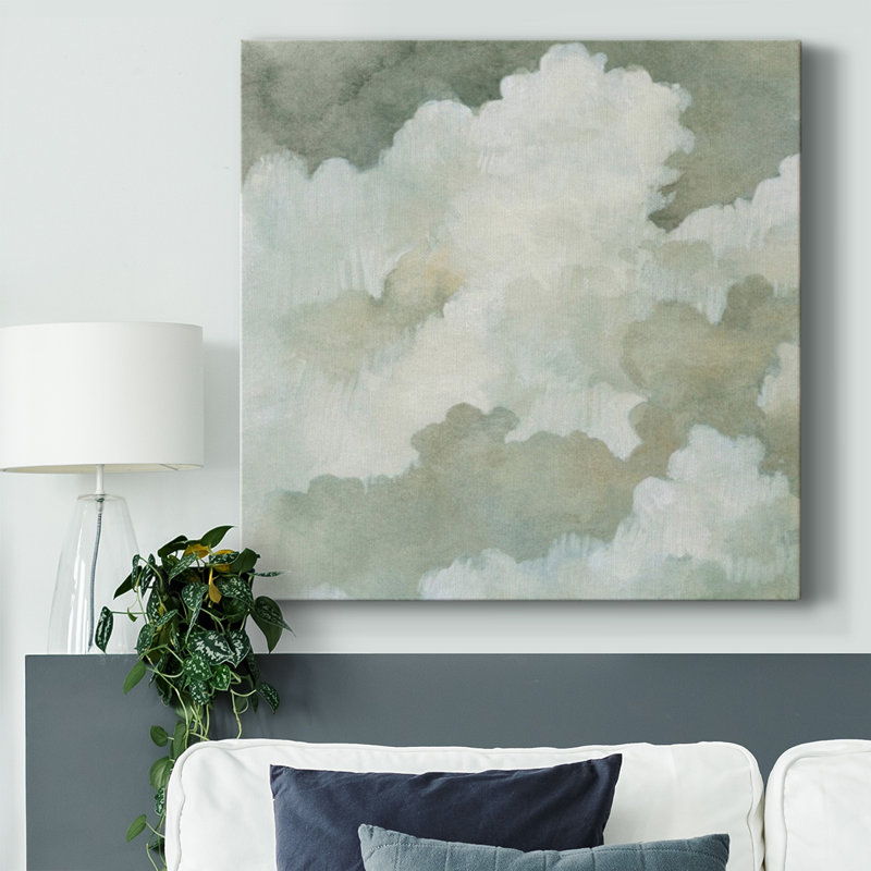Toile tendue Quiet Clouds I-Gallery, H 32 po x l 32 po