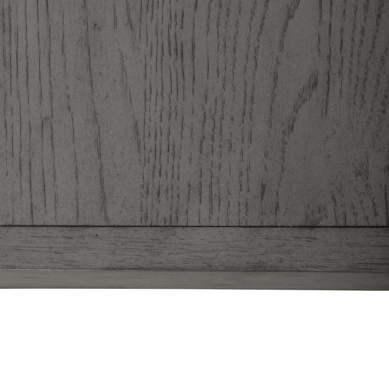 Palmetto Heights Rectangular Driftwood and Shell White Wood Cocktail Table