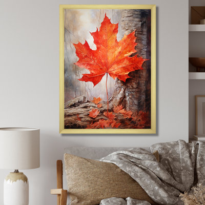 " Maples Mark Autumn Red I "