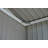 Sojag 5 ft. W x 8 ft. D Metal Vertical Storage Shed