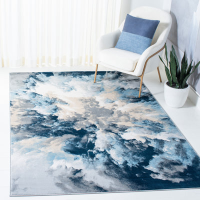 Tapis abstrait Estol Performance