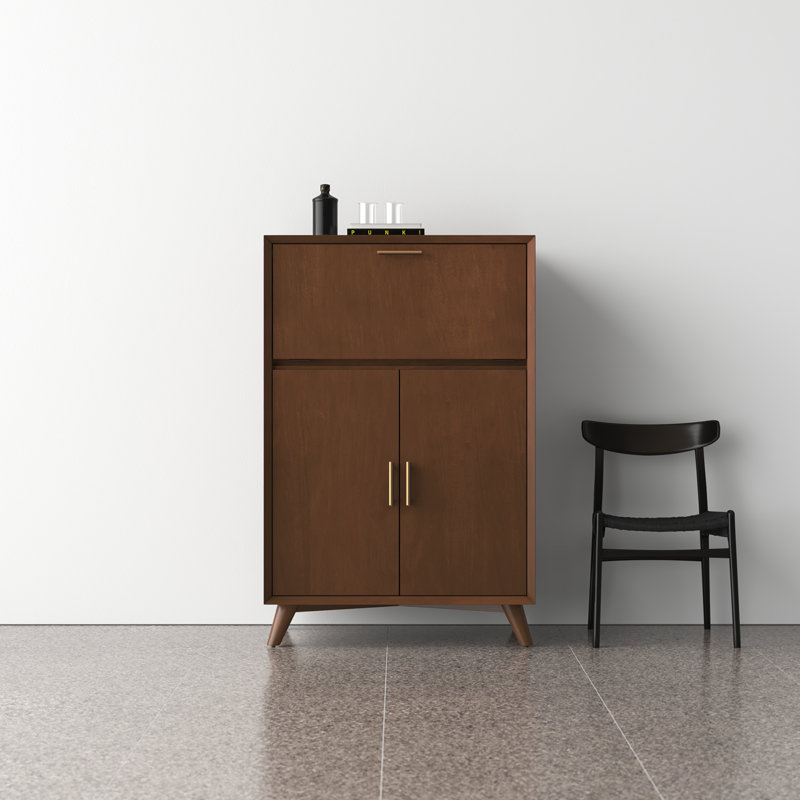 Williams Bar Cabinet, Walnut