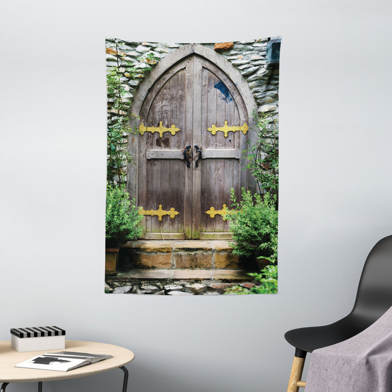 Tapisserie européenne en polyester, H 60 po x l 40 po