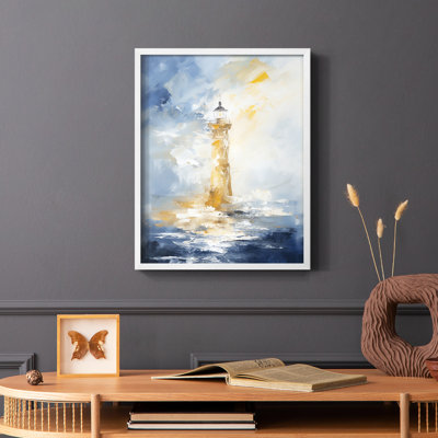 NAUTICAL Series DLV - Impression encadrée de qualité supérieure - Prêt à accrocher - Aucun clou requis