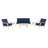 Lehigh 6-Piece Couch and Chair Deep Seating Set-1541872359