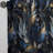 Midnight Mirage Moody Patterns II - Bohemian Curtain - Velvet Room Darkening - 1 panel-107575033