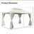 Lausaint Home 10'x13' Steel Patio Gazebo-103591280