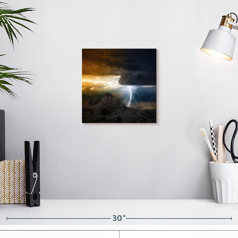 Alvord Lightning Bolt, 10" H x 10" W