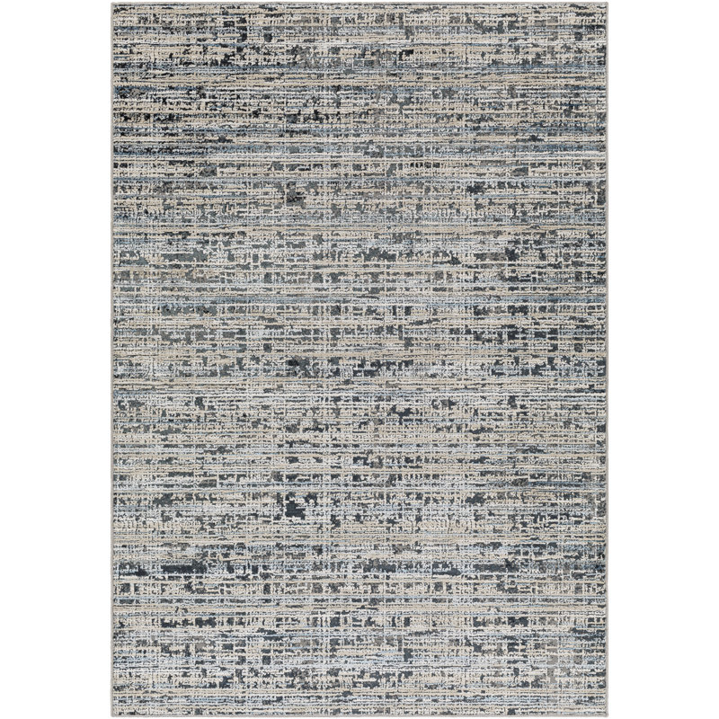 Abstract Indoor Rug, Rectangle 8'10" x 12'