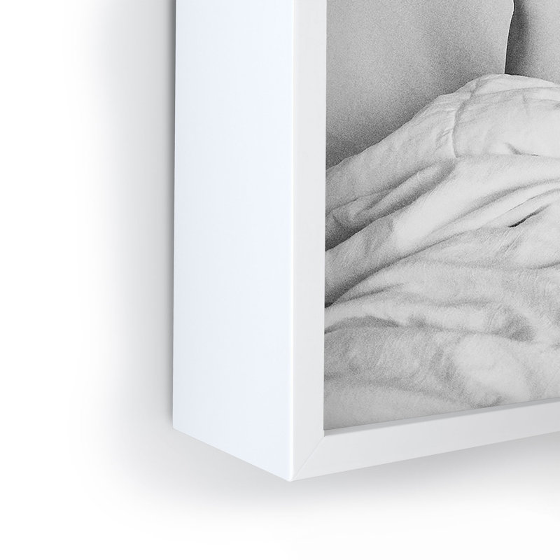 Single Picture Frame Print, White