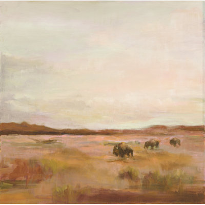 " Buffalo Under Big Sky Warm " by Marilyn Hageman