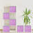 Sorbus 6 Pack 11" Foldable Fabric Storage Cube Bins with Handles-540654488