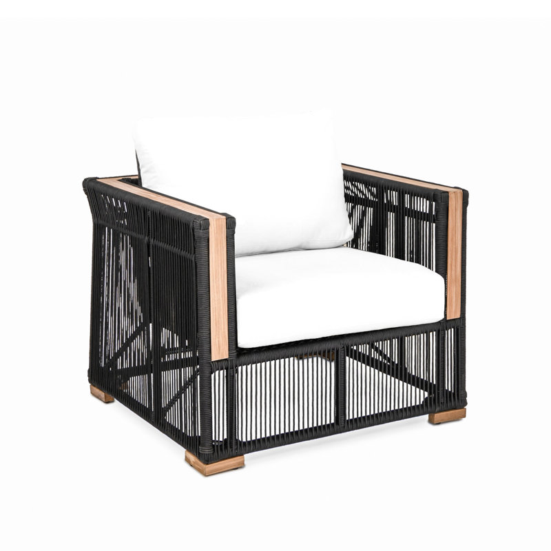 Campo Club Chair - Natural, Black, White