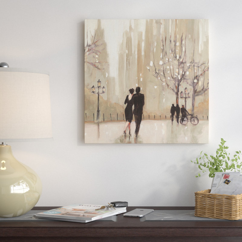 An Evening Out II, reproduction d'art sur toile tendue, H 12 po x l 12 po x P 0,75 po