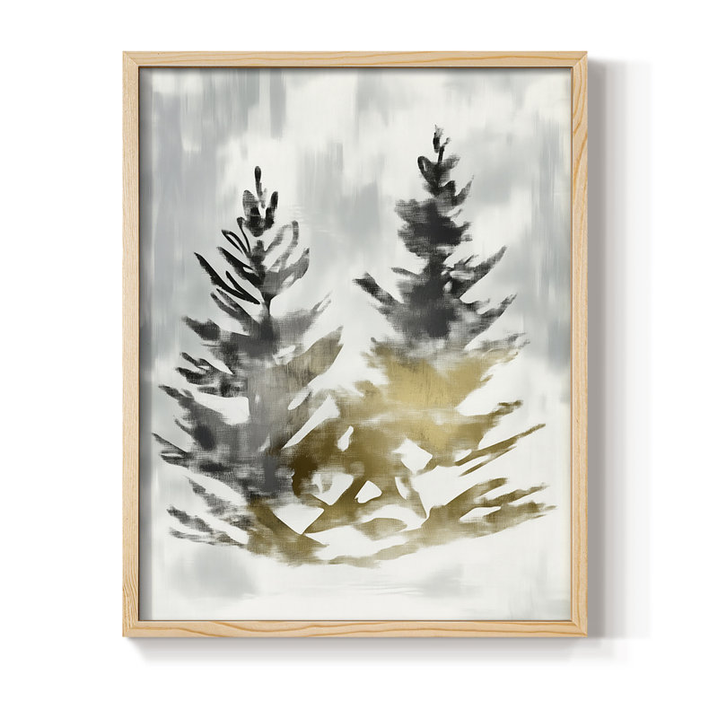 Reproduction encadrée - bois massif, Naturel, H 15 po x l 12 po