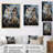 Grey Owl Nights Watch I - Owl Wall Art-131426200-131426215