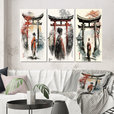 " Asian Female " 3 - Pieces