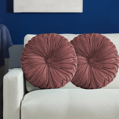 Coussin décoratif en velours