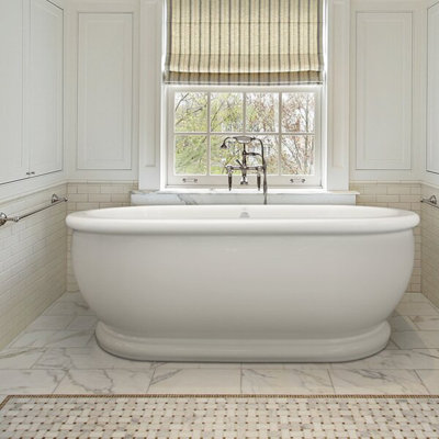 Domingo 66'' x 36'' Soaking Acrylic Bathtub