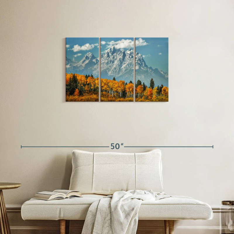 Golden Aspens d'Alvord Grand Teton, H 20 po x l 33 po