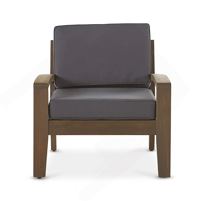 [Chaise simple] CHAISE CLUB GRENada, Gris, Gris