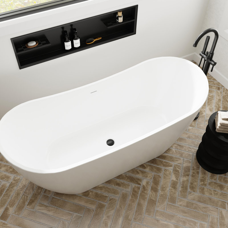 Universal Size All-Brass Pop-Up Drain , Matte Black