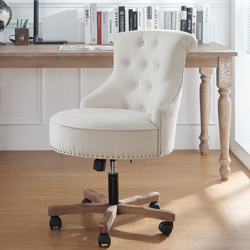 Fauteuil de direction Borga, Beige