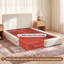 Housse de sommier tapissée King Size Cloud, 12,7 cm d'épaisseur, blanche, ensemble uniquement.-764835524